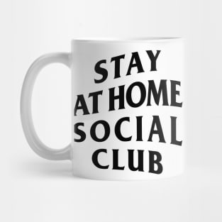 Stay At Home Social Club (Anti Social) Mug